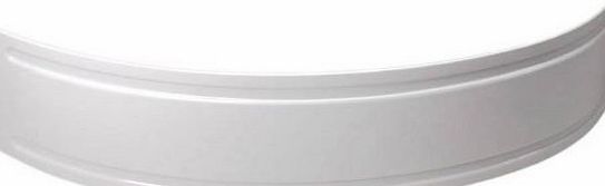 Trueshopping 1200mm Corner White Bath Panel Bathroom En-suite