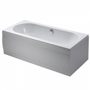 Trueshopping 1700 x750 centre tap hole bath with