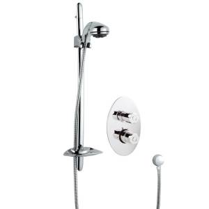 Concealed Twin Thermostatic Shower