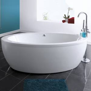 Luxury Modern Design Bathroom Pearl Oval Shaped