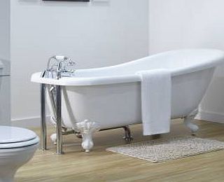 Trueshopping Slipper Style Freestanding Roll Top Bath 1710 x