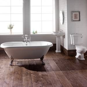 Trueshopping Traditional Roll Top Bath Suite