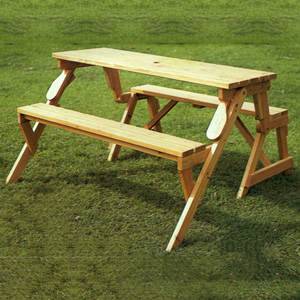 `Transformer` Picnic Table which