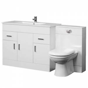 Turin 1000mm Vanity Unit and Back