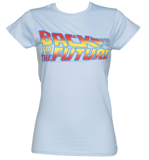 Ladies Back To The Future Logo T-Shirt