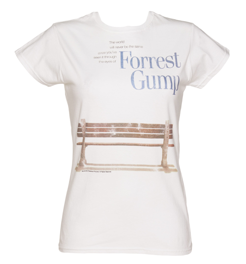 Ladies Forrest Gump Bench T-Shirt