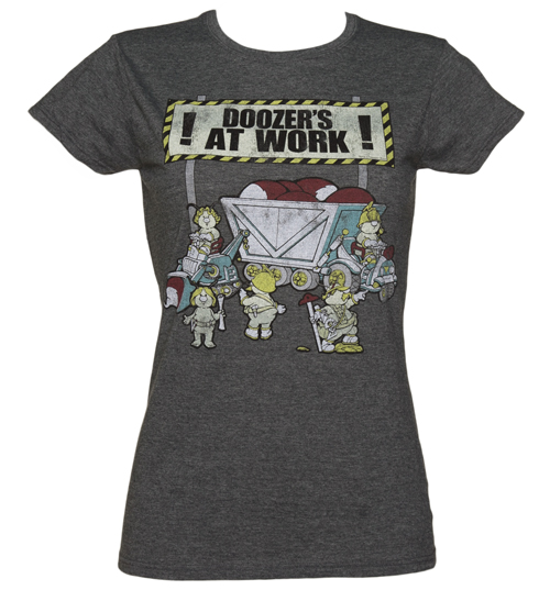Ladies Fraggle Rock Doozers At Work T-Shirt