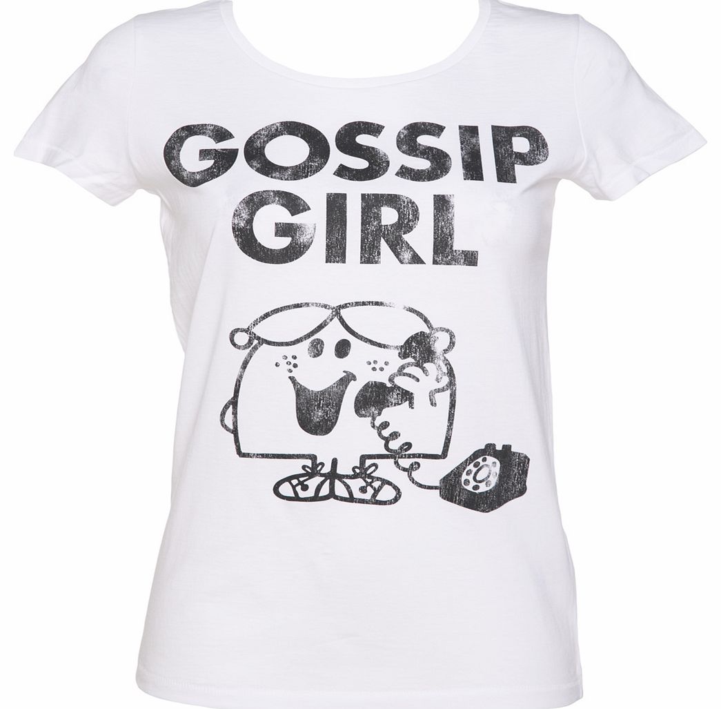 Ladies Gossip Girl Little Miss Chatterbox Rolled
