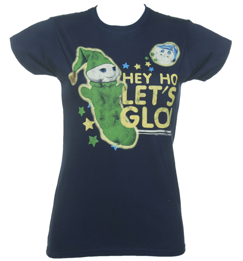 Ladies Hey Ho Lets Glo Glo Worm T-Shirt