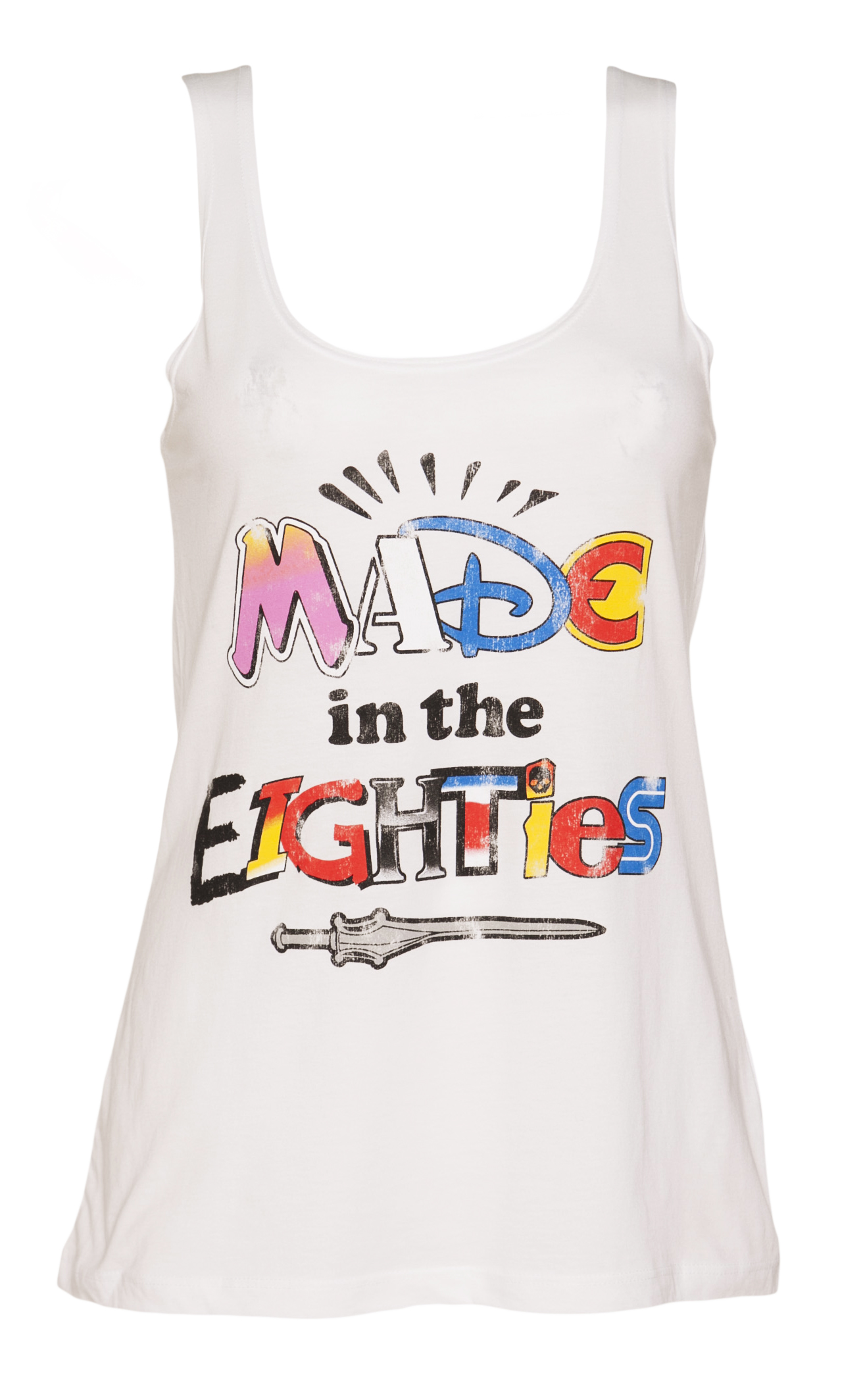 Ladies Made In The 80s Old School Icons Tunic