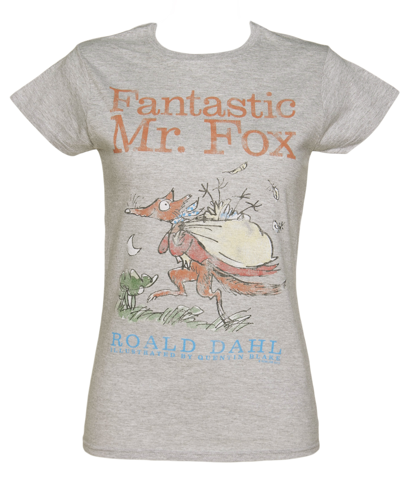 Ladies Roald Dahl Fantastic Mr Fox T-Shirt
