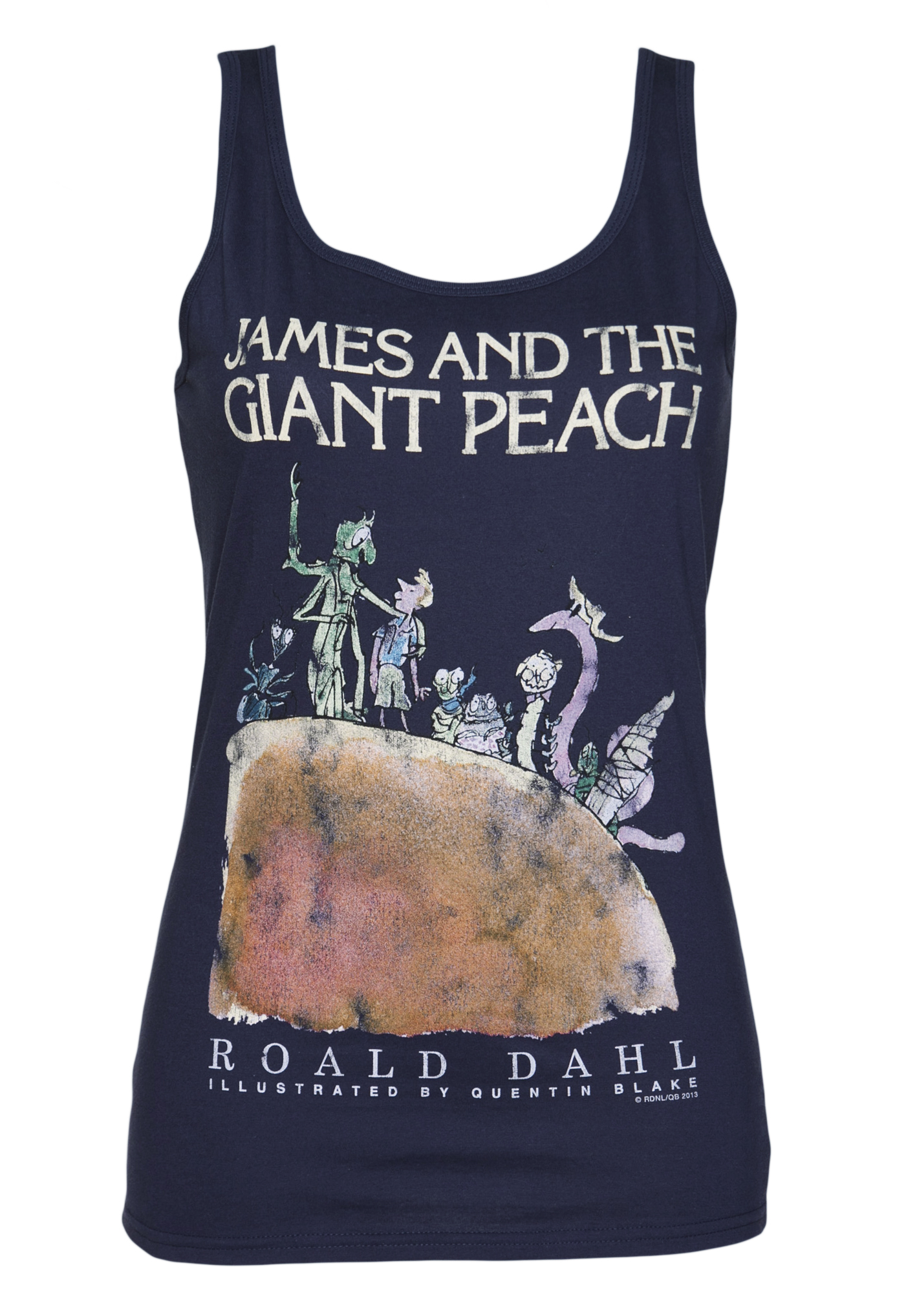 Ladies Roald Dahl James and the Giant Peach Vest