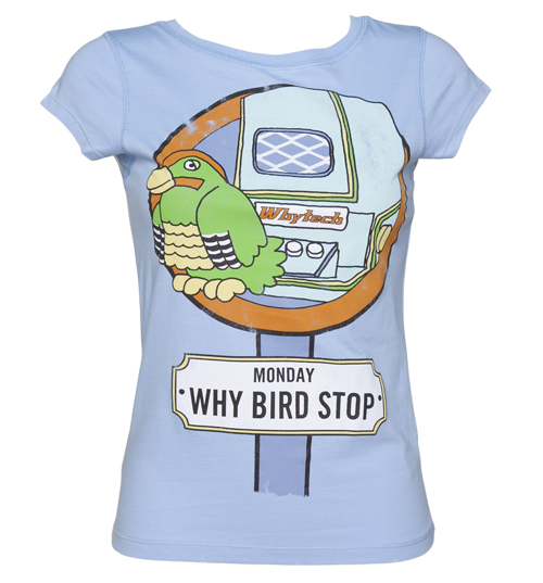 TruffleShuffle Ladies Why Bird Stop Playdays Vintage T-Shirt