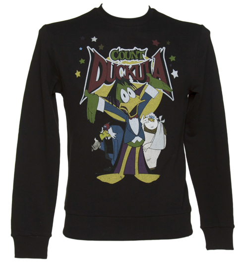 Mens Retro Count Duckula Sweater