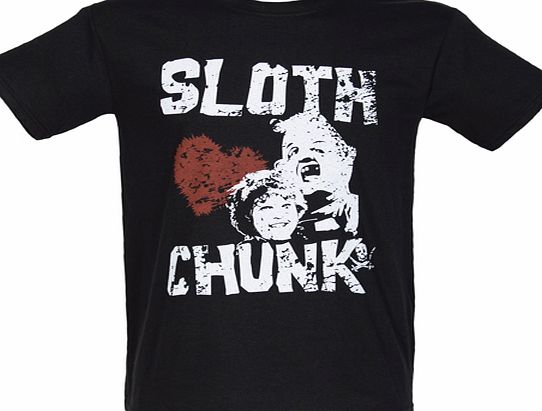 Mens Sloth Loves Chunk Goonies T-Shirt
