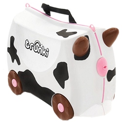 Frieda the cow lightweight childrens luggage