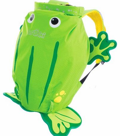 Trunki PaddlePak Water-Resistant Backpack - Ribbit the Frog (Green)