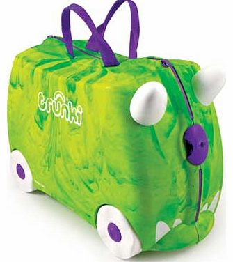 Trunki saurus Rex Ride-On Suitcase - Green