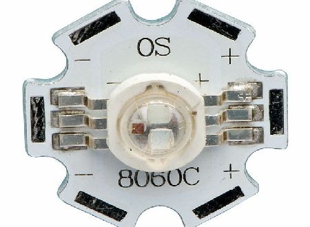 TruOpto RGB SMD LED Star Dome Lens 50/70/20lm OSTCXBEAC1S
