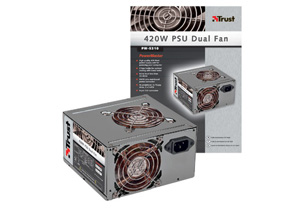 Trust 420W PSU Dual Fan PW-5210 - Ref. 15316