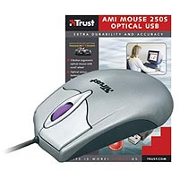 Trust Ami 250S optical 3 button USB scroll wheel mouse