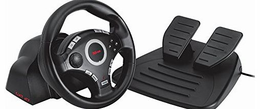Compact Vibration Feedback Steering Wheel GXT 27 (PC/PS3)