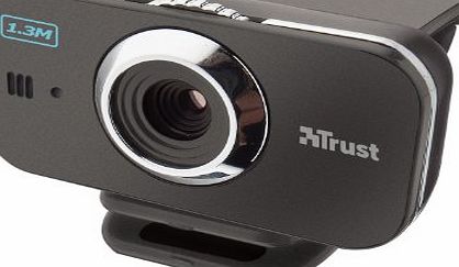 Trust Cuby Webcam HD for PC, Tablet - Titanium