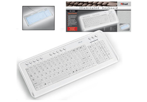 trust Illuminated Keyboard KB-1500 UK - Ref. 15152