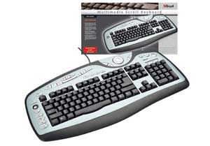 Trust Multimedia Scroll Keyboard KB-2200 UK - Ref. 15041