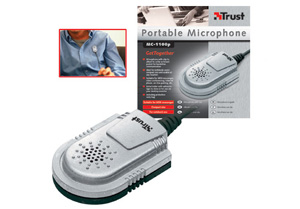 trust Portable Microphone MC-1100p - Ref. 14288 - CLEARANCE