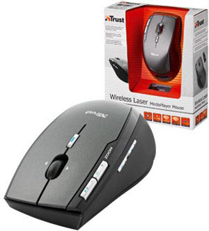 trust Wireless Laser MediaPlayer Mouse MI-7700R - Ref. 15206