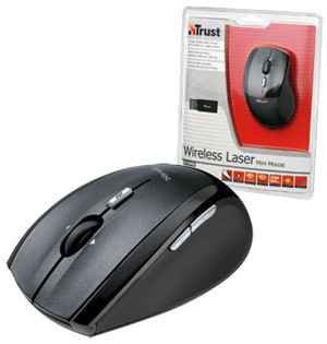 trust Wireless Laser Mini Mouse MI-7600Rp - Ref 15178