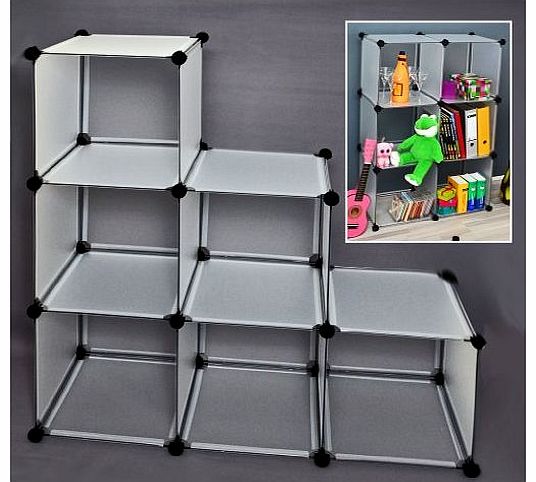 ts-ideen 5101 Foldable Cube Shelf