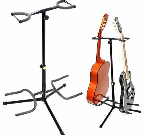  Double Guitar Stand for Acoustic / Electric / Bass Guitars