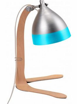 Cone lamp - turquoise blue `One size