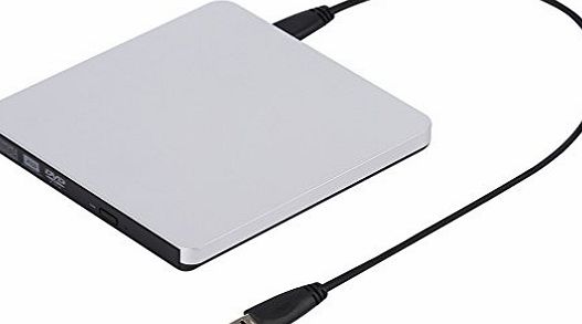 Tsing USB 3.0 External DVD Drive, Tsing External CD Drive Portable DVD Rewriter Burner RW, Optical Drive for Macbook Laptop Computer