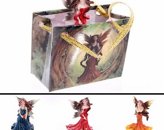 TTG(PUCK) - General Giftware Dark Fantasy Fairy in a Bag. A perfect gift for that Birthday Gift, Christmas Present or Fathers day gifts etc...