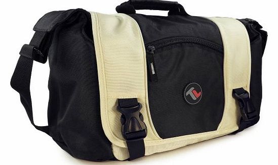 Tuff-Luv Large Shoulder Bag camera case cover for Digital SLR / Short Zoom Lens (Brown/Beige)