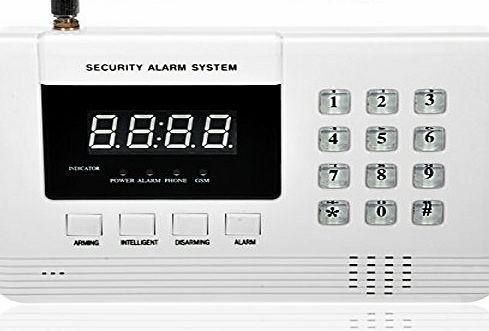 Tukzer Home Warning Security Burglar gsm alarm system LCD Wireless GSM/PNTS/SMS/Call Autodial Voice Door Access Control Kit