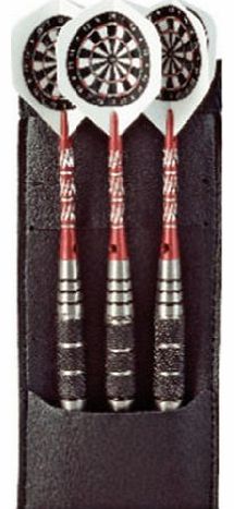 Tunturi Brass Precision Darts Set (Pack of 3) - Multicoloured