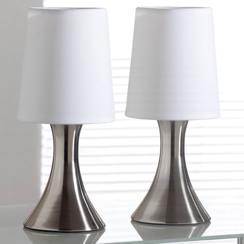 Turin Touch Lamp Twin Pack