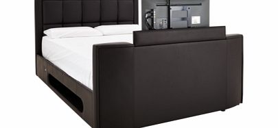 TV Bed Chicago Double Bedstead with TV