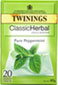 Twinings Pure Peppermint Tea Bags (20 per pack -