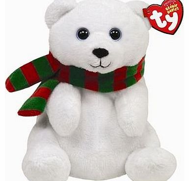 Ty Beanie Babies Snowdrop The Christmas Polar Bear