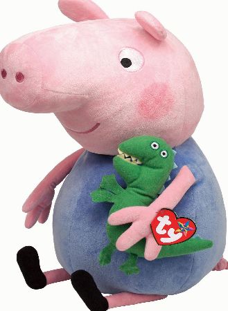 TY George Pig 15`` Beanie