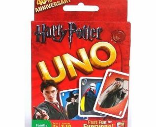 TY-P2C Mattel Harry Potter Uno Card Game (5.8 X 3.8 X 1 Inches ; 5.6 Ounces) - For Ages 7 Years And Up