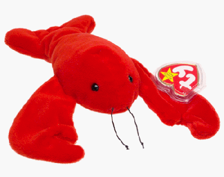 Ty Pinchers the Lobster - Ty Beanie Baby