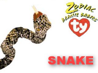 TY Zodiac Snake