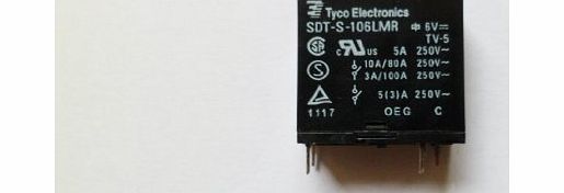 Tyco Electrics SDT-S-106LMR 000 Board Relay Switch (General Purpose)