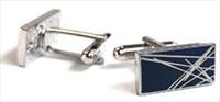 Tyler and Tyler Navy Diffusion Cufflinks by